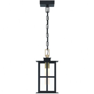 Eurofase Lighting Greyson 1 - Light Pendant in  Brass/Black - 1 of 4