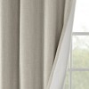 Gracie Mills Tamsin Printed Heathered Blackout Grommet Top Curtain Panel - 3 of 4
