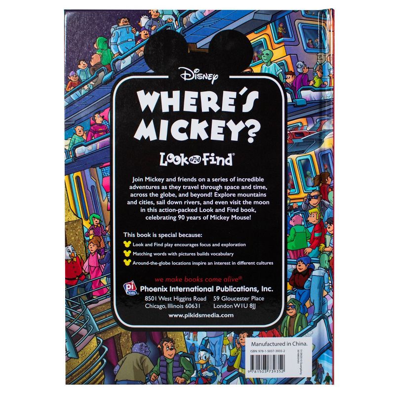 Disney: Where's Mickey? a Look and Find Book - by  Pi Kids (Hardcover), 4 of 5