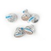 324ct Beach Wedding Stickers for Hershey's Kisses Candy Favors for Guests Blue - By Just Candy - 2 of 4