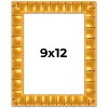 PosterPalooza | 9x12 Bamboo Picture Frame, UV Acrylic, 4 Finishes - Brown, Black, Gold, and Natural - 2 of 4