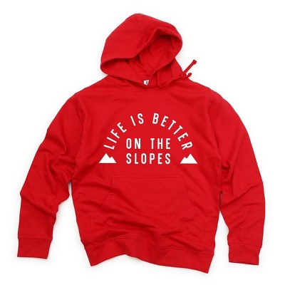 Simply Sage Market Women's Graphic Hoodie Better On The Slopes Mountain
