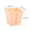 Unique Bargains Pen Cup Holder Plastic Pencil Stand Desk Stationery Organizer for Office Desktop - 2 of 4