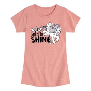 Girls' - My Little Pony - Born To Shine Fitted Short Sleeve Graphic T-Shirt - 1 of 4