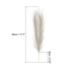 Unique Bargains Party Vase Wedding Decor Tall Fluffy Faux Pampas Grass - 3 of 4