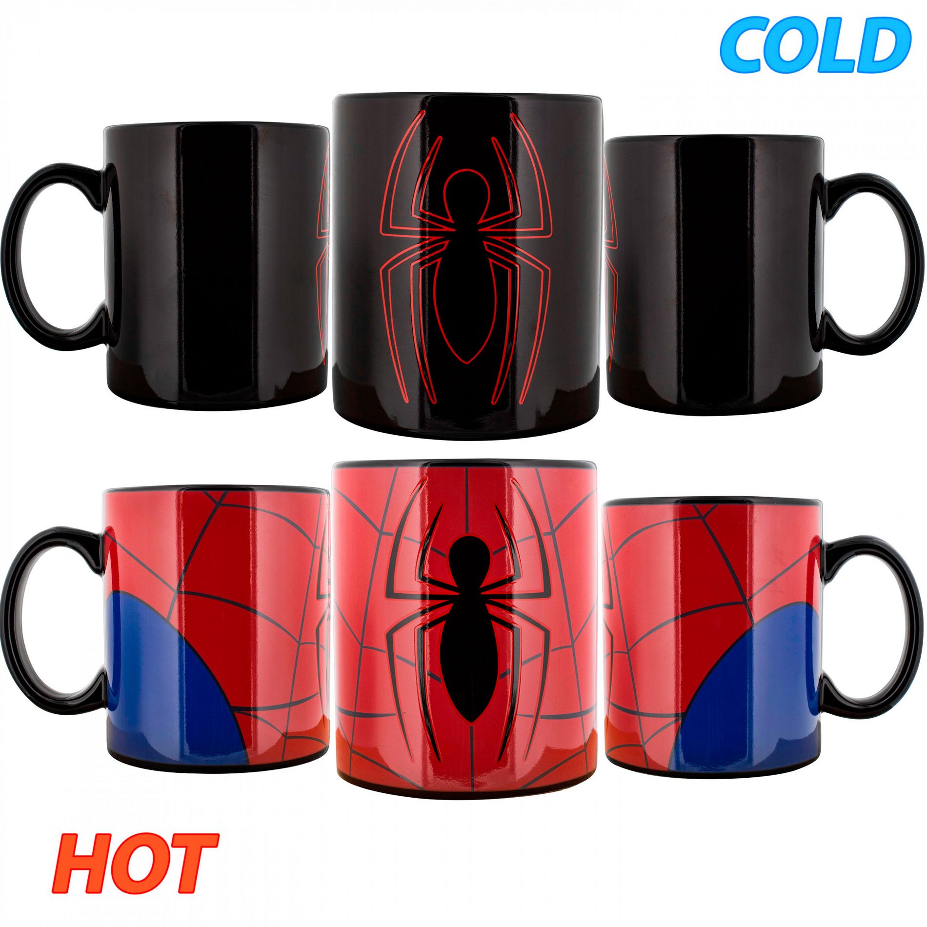Adult Spider-Man Peter Parker 15oz Heat Changing Mug
