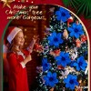 COZONY 24PCS Velvet Poinsettia Flowers with Glitter, 6.3 Inch Artificial Christmas Flowers for Wreaths Crafts Centerpieces Holiday Decor - 4 of 4