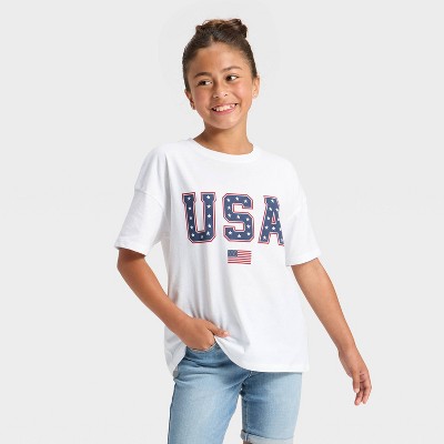 Kids' Short Sleeve 4th of July Graphic T-Shirt - Cat & Jack™