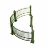 Department 56 Villages 2.5 Inch Zoological Garden's Fence Metal, Stone Powder Village Accessories - 3 of 3