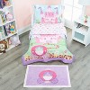 Everyday Kids Princess Bedroom or Bathroom Rug - 30x20 in; Hand Tufted 100% Cotton - 2 of 4