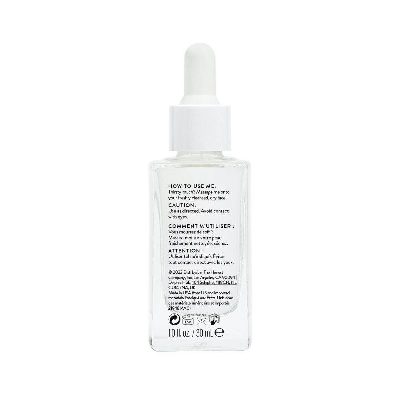 Honest Beauty Stay Hydrated Hyaluronic Acid + NMF Serum - 1 fl oz, 5 of 11