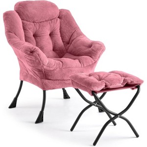 Acekool Lounge Chair with Ottoman - 1 of 4