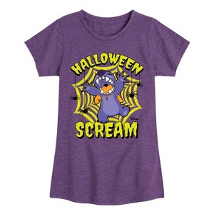 Girls' - Disney - Lilo & Stitch Fitted Short Sleeve Graphic T-Shirt - 1 of 4