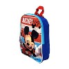 Disney Mickey Mouse Backpack 11" Mini Toddler Boys Girls Red Blue - 2 of 4