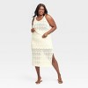 Women's Crochet-Style Sweater Tank - A New Day™ - 3 of 3