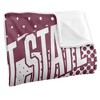 Fairmont State University Fan Zone Silky Touch Super Soft Throw Blanket 50x60 - 3 of 4