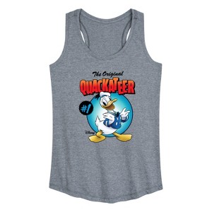 Women's - Disney - Quackateer Graphic Racerback Tank - 1 of 4