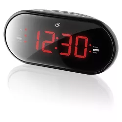 GPX Dual Alarm Clock Radio (PLL) - Black (C253B)