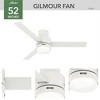 Hunter Fans Gilmour 1 - Light in  Matte White - 2 of 2