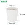Unique Bargains Plastic Lightweight Modern Design Plant Pot Round 2 Pcs - 3 of 4