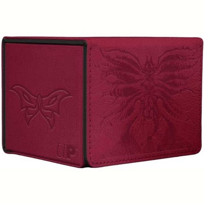 Ultra Pro - MTG Duskmourn Alcove Edge FT. Creepy Leather Set, Protect and Store 100 Double Sleeves Standard Size Cards, MTG Deck Box, Leatherette