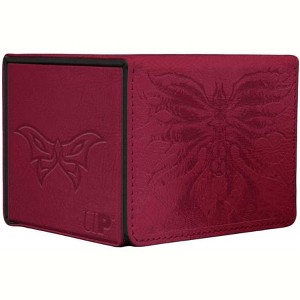 Ultra Pro - MTG Duskmourn Alcove Edge FT. Creepy Leather Set, Protect and Store 100 Double Sleeves Standard Size Cards, MTG Deck Box, Leatherette - 1 of 1