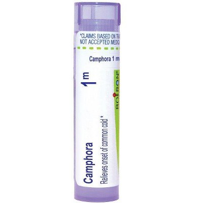 Camphora 1M by Boiron Homeopathic Single Medicine For Cough, Cold & Flu  -  80 Pellet