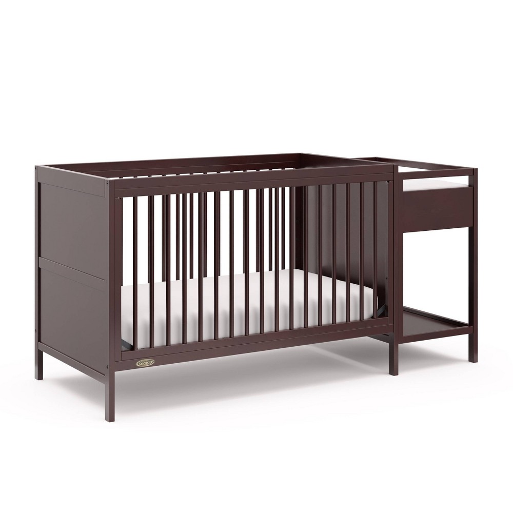 Graco Fable 4-in-1 Convertible Crib and Changer - Espresso -  86911627