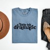 Simply Sage Market Women's A Little Bit Dramatic Short Sleeve Garment Dyed Tee - 3 of 4