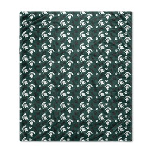 NCAA Michigan State Spartans Bones Repeat Pet Blanket - 1 of 1