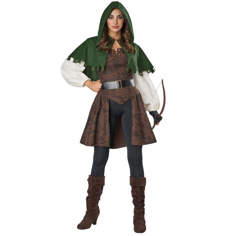 California Costumes Legendary Robin Hood Women's Costume, 1 of 3
