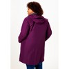 Woman Within Plus Size 3-In-1 Hooded Taslon Jacket - 3 of 4