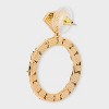 SUGARFIX by BaubleBar Marriage Material Drop Earrings - Gold: Zinc Statement Jewelry, 1.54" Length - 2 of 2