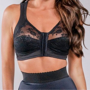 Cortland Intimates Style 9605 | Front Closure Back Support Bandeau