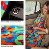 Heated Blanket - Ultra Soft Fleece Throw Powered by 12V Auxiliary Power Outlet for Travel or Camping - Winter Car Accessories by Stalwart (Multi Camo) - 4 of 4