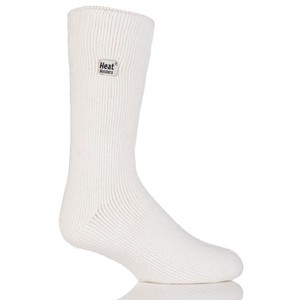 Heat Holders® Men’s Joshua ORIGINAL™ Solid Crew Socks | 1 Pair Size Men’s 7-12 | Advanced Thermal Yarn | Thick Boot Socks Cold Weather Gear | Warm + Soft, Hiking, Cabin, Hunting, Outdoor, Cozy at Home Socks - 1 of 4