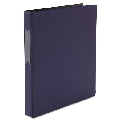 UNIVERSAL D-Ring Binder 1" Capacity 8-1/2 x 11 Navy Blue 20768