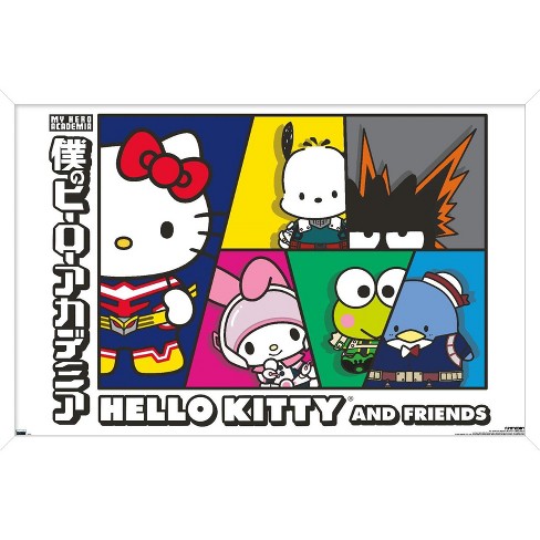 Hello Kitty Poster - Anime Posters, Hello Kitty Room Decor, Kawaii Room  Decor, Hello Kitty Watercolor Prints