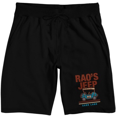 Sand Land Rao's Jeep Men's Black Sleep Pajama Shorts