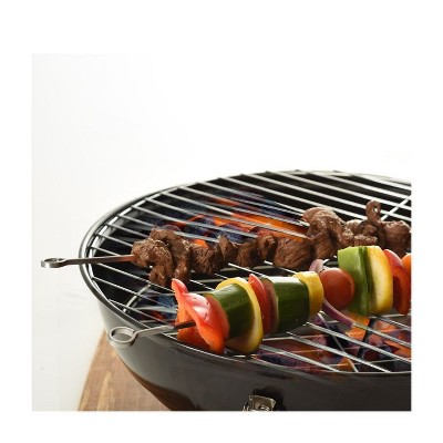 Norpro Stainless Steel 12-Inch Barbeque Skewers, Set of 6