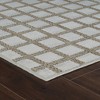 Rug Branch Maise Checkered Modern Indoor Outdoor Area Rug - 2 of 4