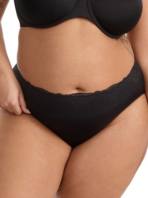 Bali Women's One Smooth U Hi-cut Brief - 2362 9/2xl Black : Target