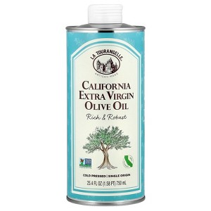La Tourangelle California Extra Virgin Olive Oil, Rich & Robust, 25.4 fl oz (750 ml) - 1 of 4