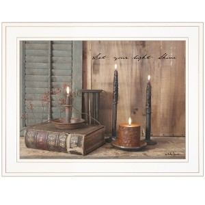 Let Your Light Shine by Billy Jacobs, Ready to Hang Framed Print, White Frame - 1 of 1