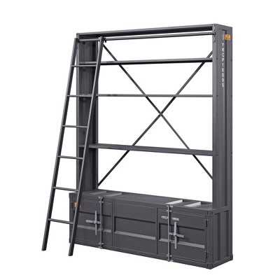 Cargo Bookshelf and Ladder - Acme Furniture