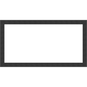 Amanti Art Mezzanotte Black Framed Dry Erase Magnetic Board - 1 of 4