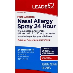 Leader Nasal Allergy Spray 120 ea - 1 of 4