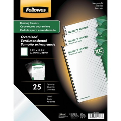 Fellowes Oversized Presentation Binding Covers 5224401