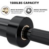 COZONY 7FT Barbell, 2" Straight Bar, 1500LB Capacity Powerlifting & Weightlifting Bar - 4 of 4