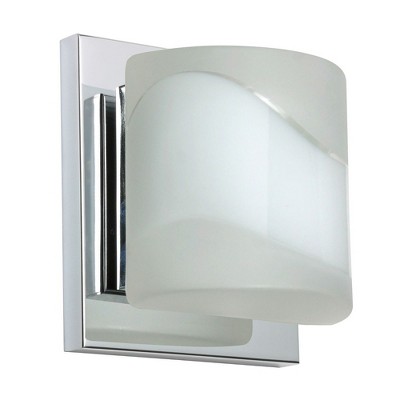 Besa Lighting Paolo 1 - Light Vanity in  Chrome